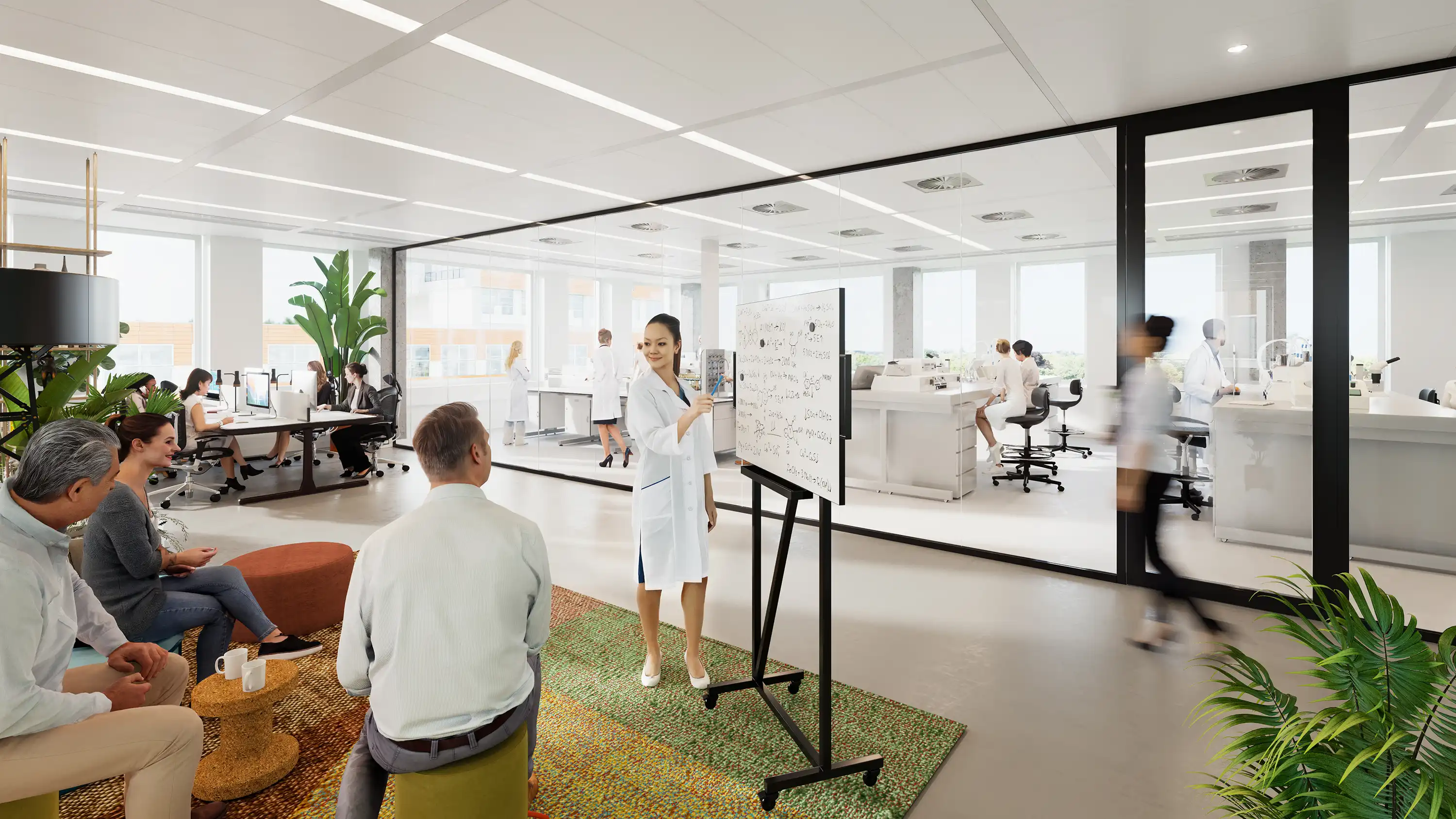 Bluezone Impressie interieur